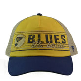 St. Louis Blues NHL True Classic Retro Trucker Snapback Hat by Fanatics